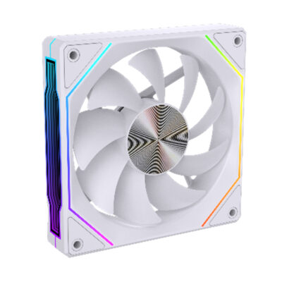 Cooler Fan Round5 Nordwind White 120mm ARGB PWM