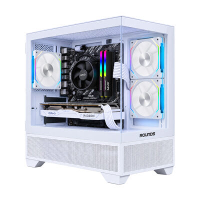 PC Gamer AMD Ryzen 5 5500 | RX 6600 8GB | 16GB DDR4 | SSD NVMe 500GB | 500W