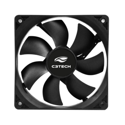 Cooler Fan C3Tech F7-50BK 80mm Preto