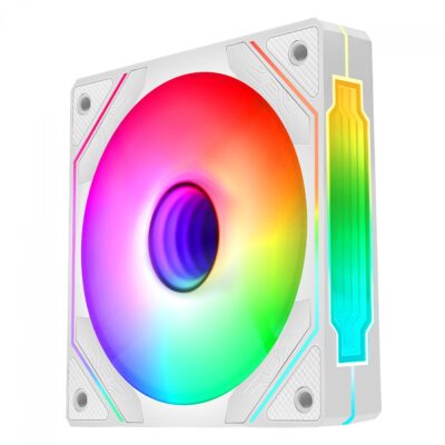 Cooler Fan Liketec Enigma Snow 120mm Branco ARGB