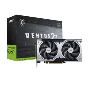 Placa de Vídeo Geforce RTX 5060 8GB GDDR7 128bit MSI Ventus 2X OC