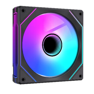 Cooler Fan Round5 Aurora Black 120mm ARGB PWM