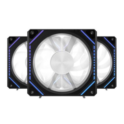 Kit 3 Cooler Fan Alseye Mirror Pro 120mm Preto ARGB