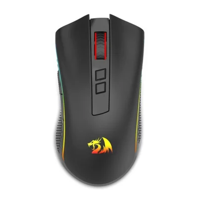 Mouse Gamer Sem Fio Redragon Cobra Pro M711-PRO USB Preto LED RGB