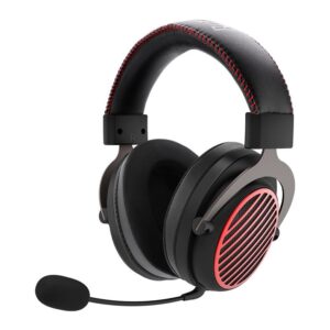 Headset Gamer Sem Fio Redragon Luna Pro H540-PRO P2/USB/Bluetooth Preto