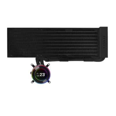 WaterCooler Lian Li Hydroshift II LCD-C 360N Preto 360mm ARGB c/ Display LCD Personalizável s/ Cooler