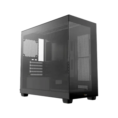 Gabinete Ocypus Gamma C52 Preto Aquário mATX