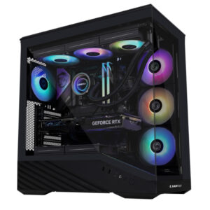Gabinete Lian Li Vector V100 Preto Aquário ATX c/ LED ARGB