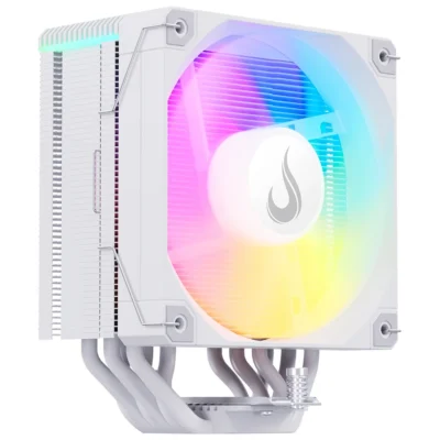 Air Cooler CPU Rise Mode Temp 6 White ARGB 1x120mm Branco ARGB