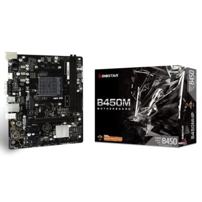 Placa Mãe Biostar B450MHP AMD AM4 DDR4 mATX