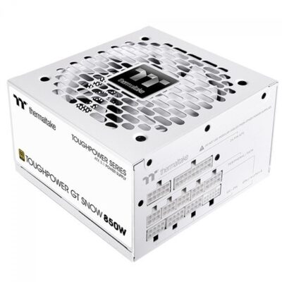 Fonte ATX 850W Thermaltake Toughpower GT Snow PCI-e 5.1 Modular 80 Plus Gold