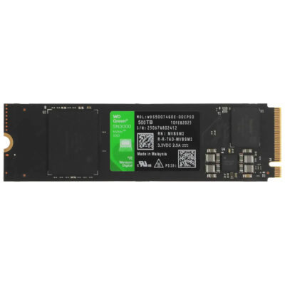 SSD M.2 NVMe 500GB WD Green SN3000 5000/4100MB/s